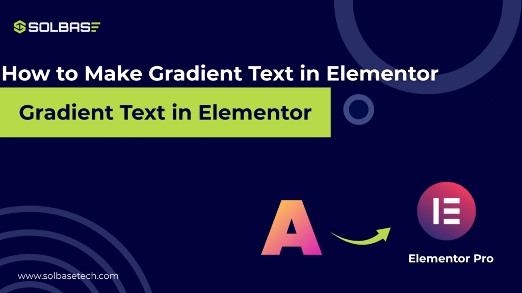Gradient Text in Elementor