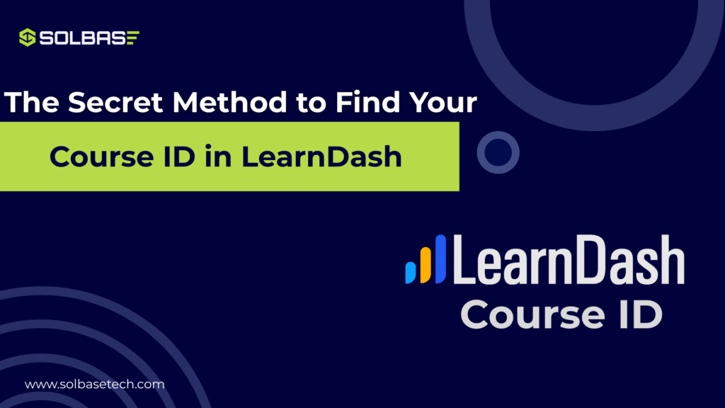How to find learndash course id
