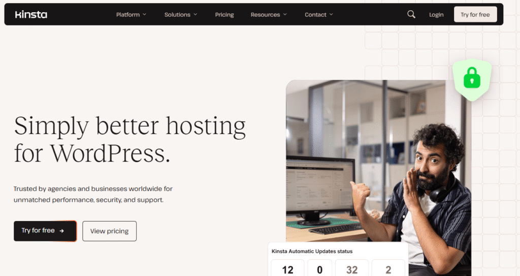 kinsta hosting
