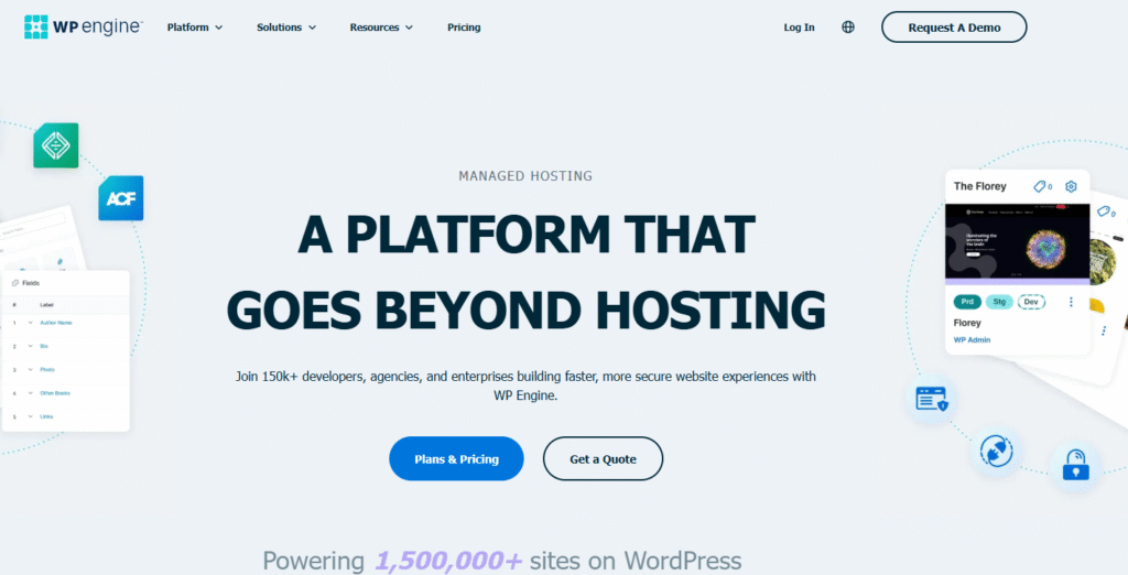 wpengine hosting