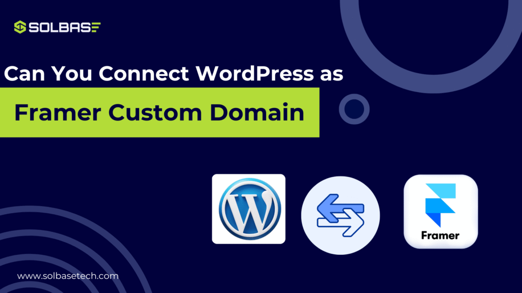 Connect WordPress as Framer Custom Domain
